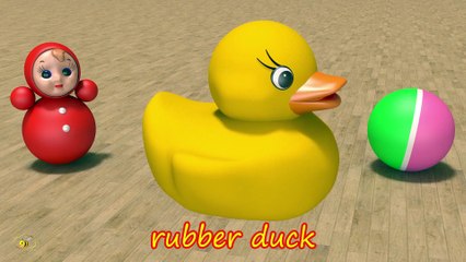 Educational cartoons for children babies 1 year. Learn baby toys in English