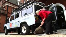 Land Rover Defender 110 on the The Land Rover Go Beyond Bursary