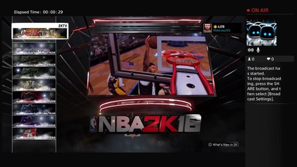 Nba 2k16 live Broadcast