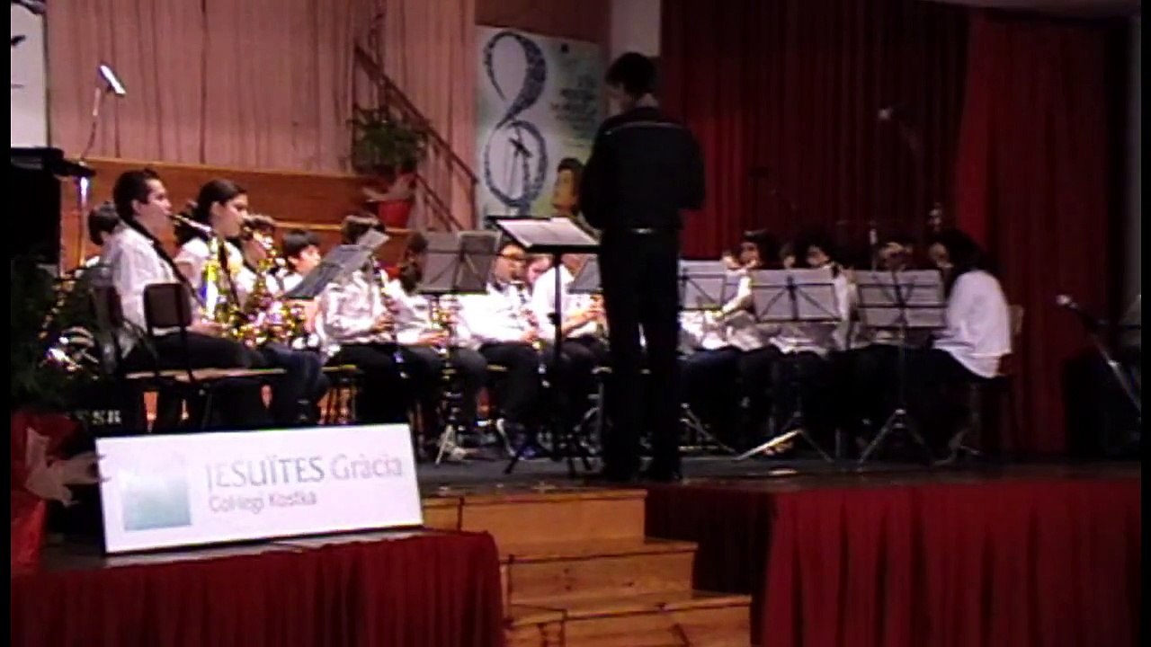 La Banda Infantil al Col·legi Kostka