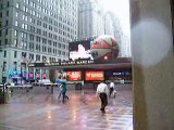 Nueva York: Llovizna afueras Madison Square Garden