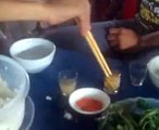 Thung Nai - Mai châu - Hòa Bình - Ăn uống tại nhà hàng cối xay gió