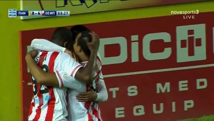 Alan Pulido Goal Panetolikos  0-4  Olympiacos - 10.04.2016! 0-4