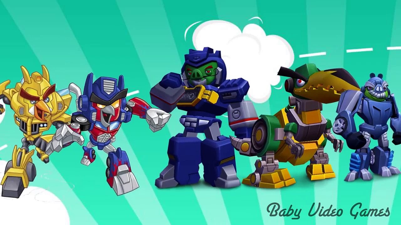 Angry Birds Transformers Finger Family Song