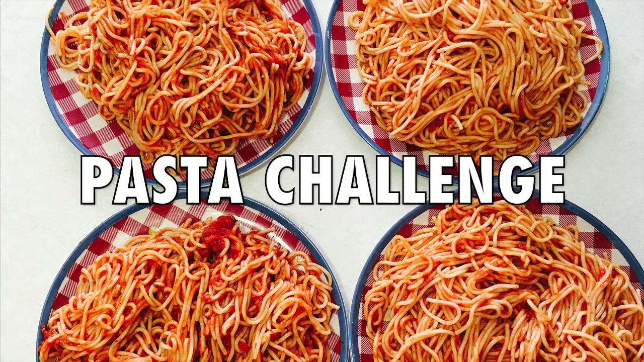 4lb Pasta Eating Challenge!