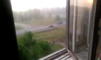 Ukraine: Large Ukrainian Military Convoy Moves In Severodonetsk | May 30, 2014