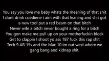 Lud Foe -187 Prod. by bxnkroll (Music Lyrics)