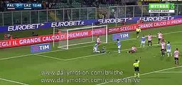 Milan Bisevac Canceled Goal HD - Palermo 0 - 1 Lazio - 10-04-2016