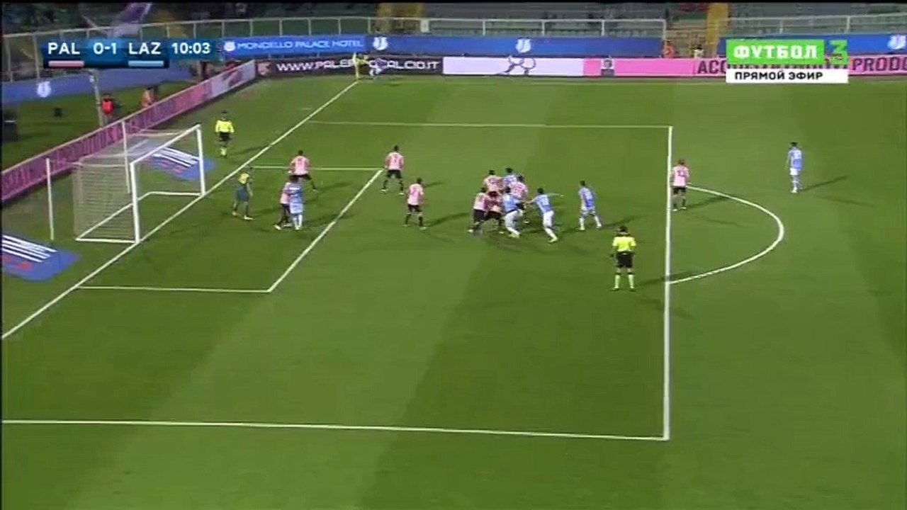 0-1 Miroslav Klose Goal Italy  Serie A - 10.04.2016, US Palermo 0-1 Lazio