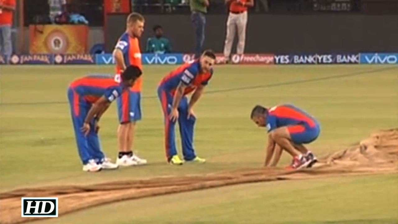 IPL 9 GL vs KXIP Gujarat Lions Practice Session