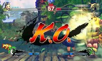 Ultra Street Fighter IV-Kampf: Ibuki gegen Zangief