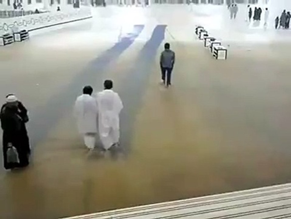 حرمین الشریفین میں بارش کے وقت کے خوبصورت مناظر