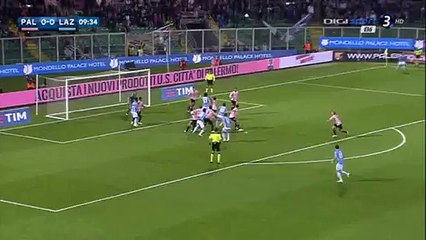 Miroslav Klose Goal HD - Palermo 0-1 Lazio - 10.04.2016