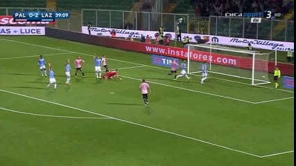 Alberto Gilardino Goal Annulled HD - Palermo 0-2 Lazio - 10-04-2016