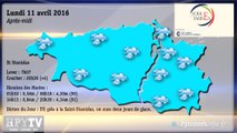 [HPyTv Pyrénées] La Météo de Tarbes Pau Bayonne (11 avril 2016)