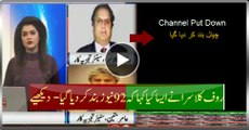 92 News Put Down When Rauf Klasra Was Analyzing Imran Khan's Speech