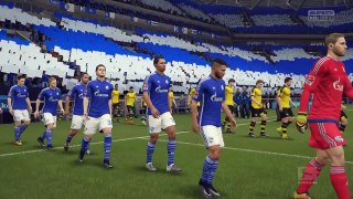 FC Schalke 04 - Borussia Dortmund - FIFA 16 Prediction with EA Sports