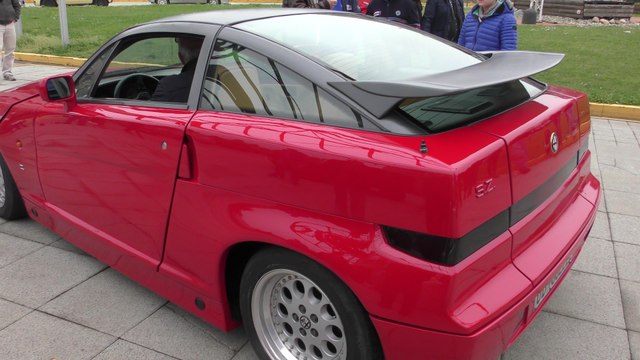 Alfa Romeo SZ, Fiat 500 of 1960s' and other Cars seen in Turin
