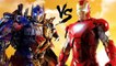 Otimus Prime (Transformers) vs Iron Man (marvel superheroes) - EPIC BATTLE