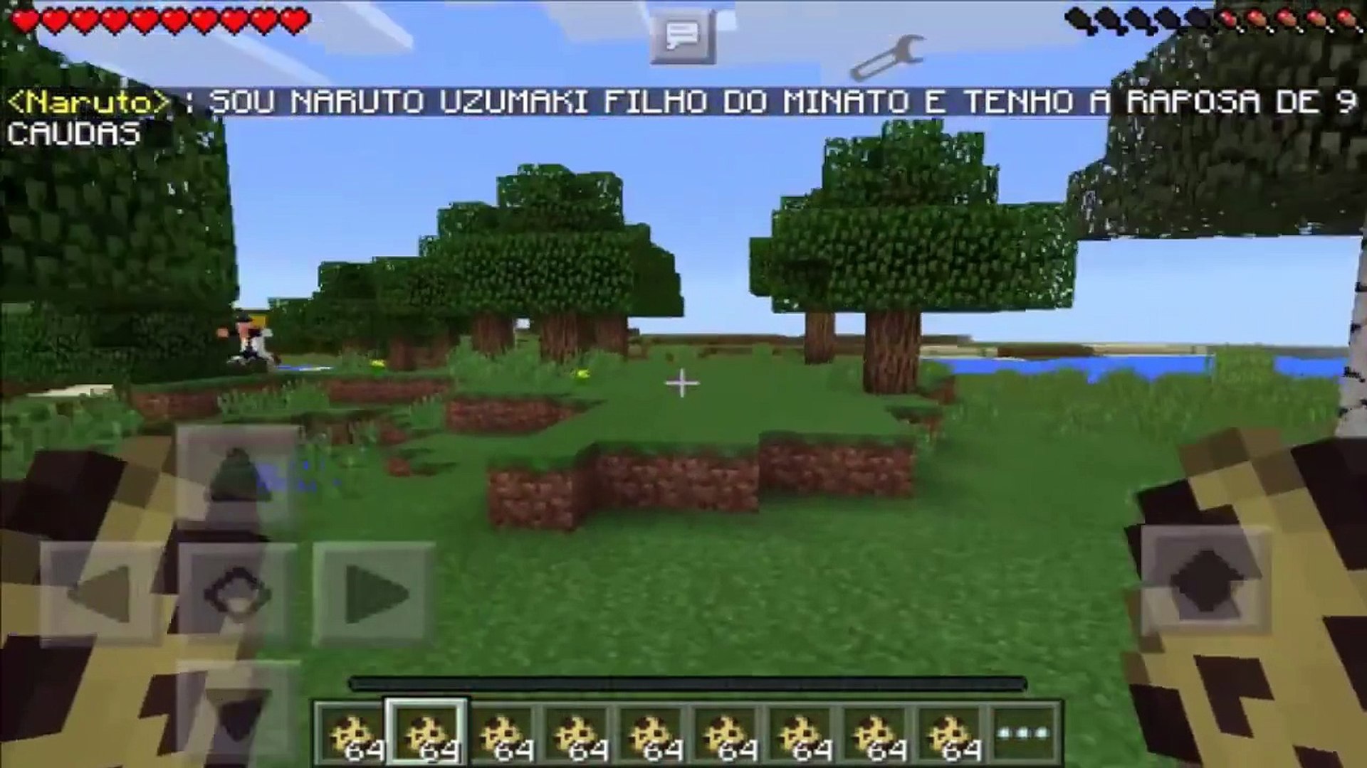 Мод на Майнкрафт на Наруто