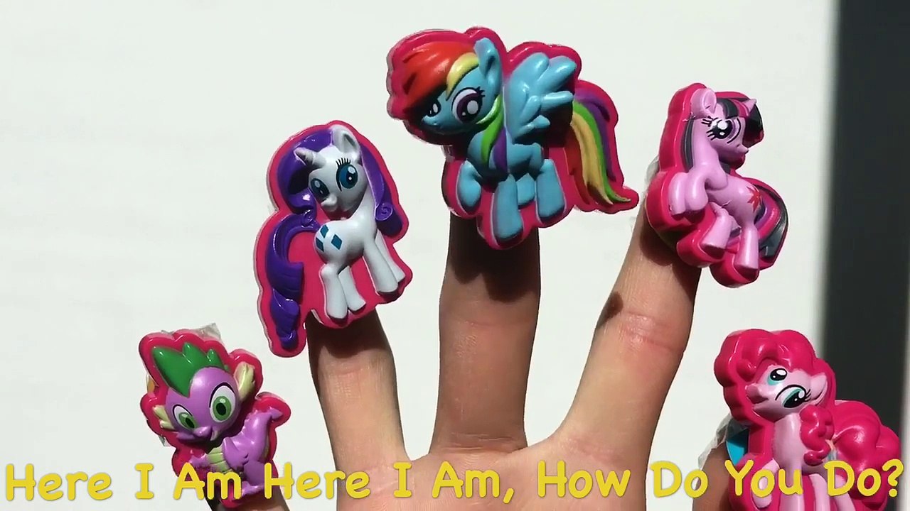 MY LITTLE PONY Nursery Rhymes For Kids Family Finger Rainbow Dash Daddy Finger Song Nursery Rhymes