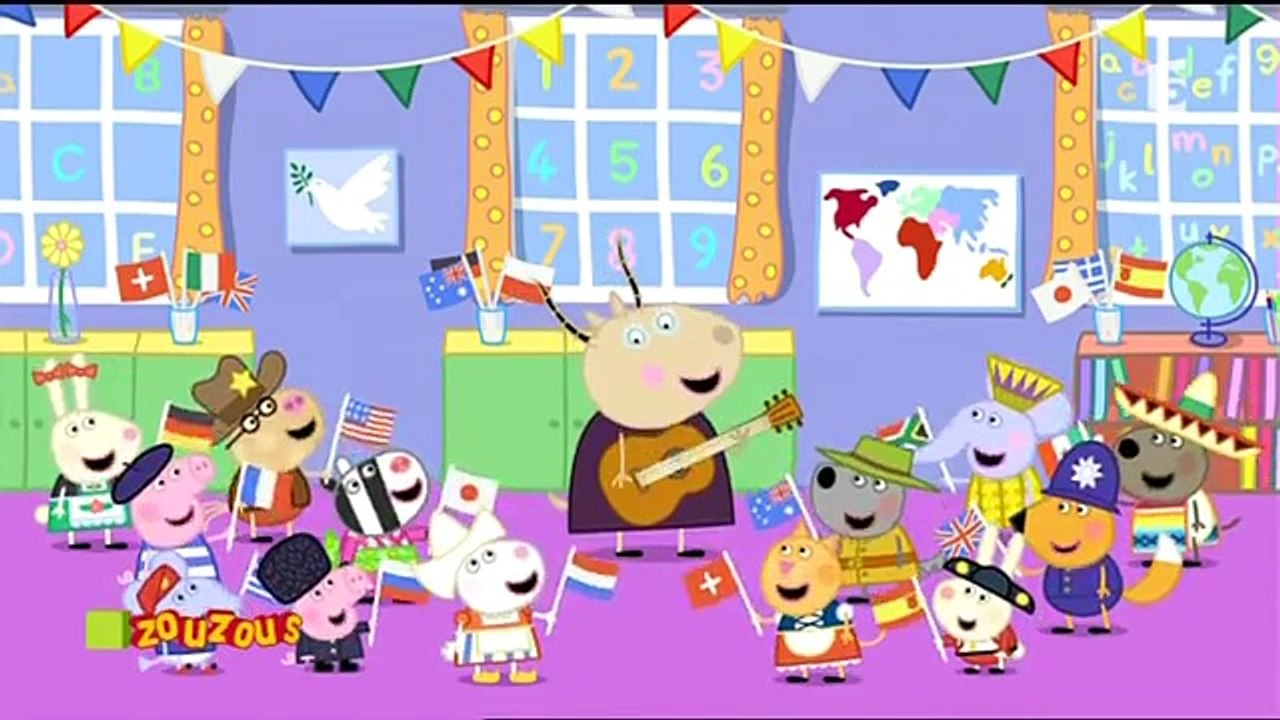 Peppa Pig S4x08 La fete internationale