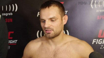 UFC Fight Night 86 Damian Stasiak post fight interview