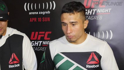 UFC Fight Night 86 Alejandro Perez post fight interview