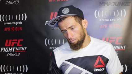 UFC Fight Night 86 Mairbek Taisumov post fight interview