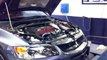 My 2006 Mitsubishi Lancer Evolution SE mustang dyno on 91 piss gas..HTA3076R Turbo setup