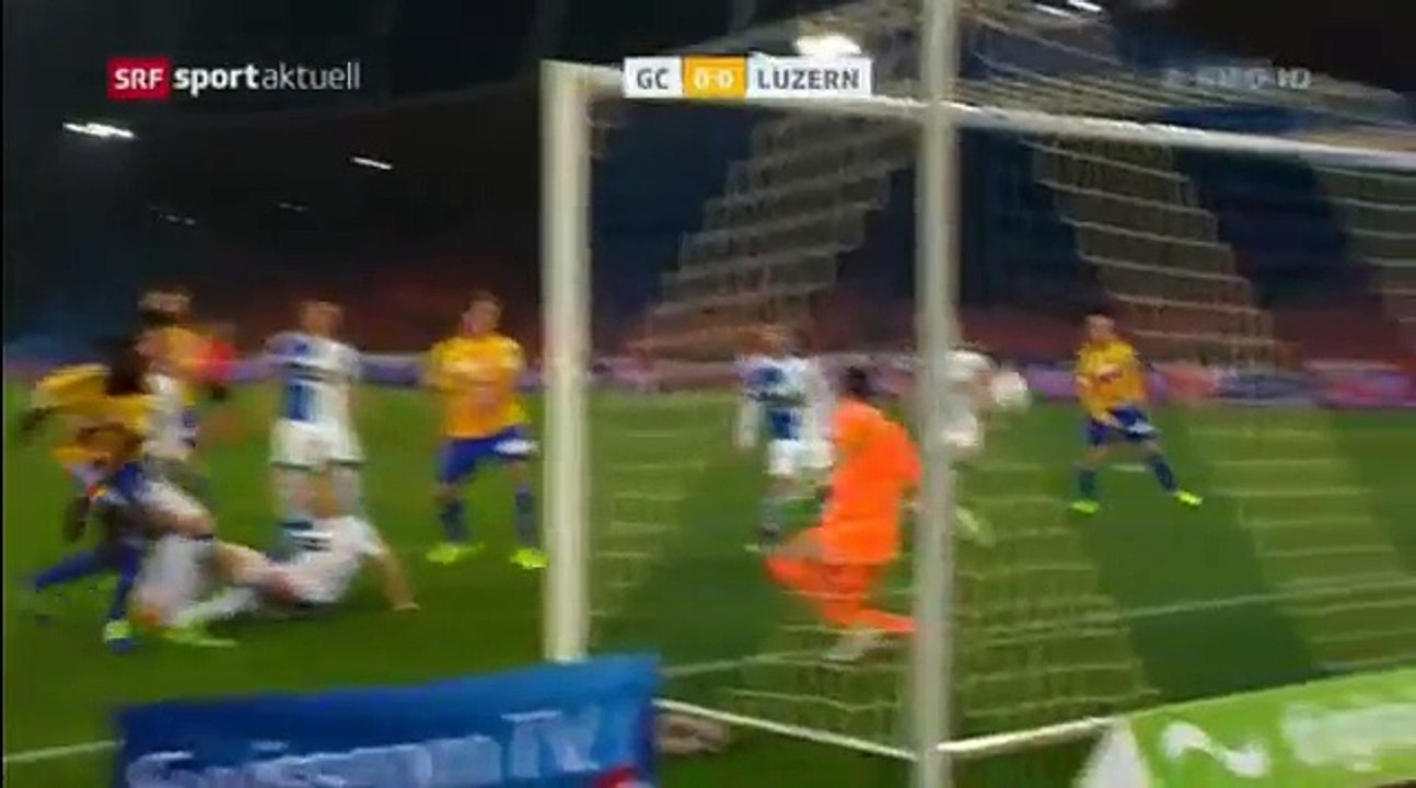 Grasshoppers 1:1 Luzern Runde 27 2015/16