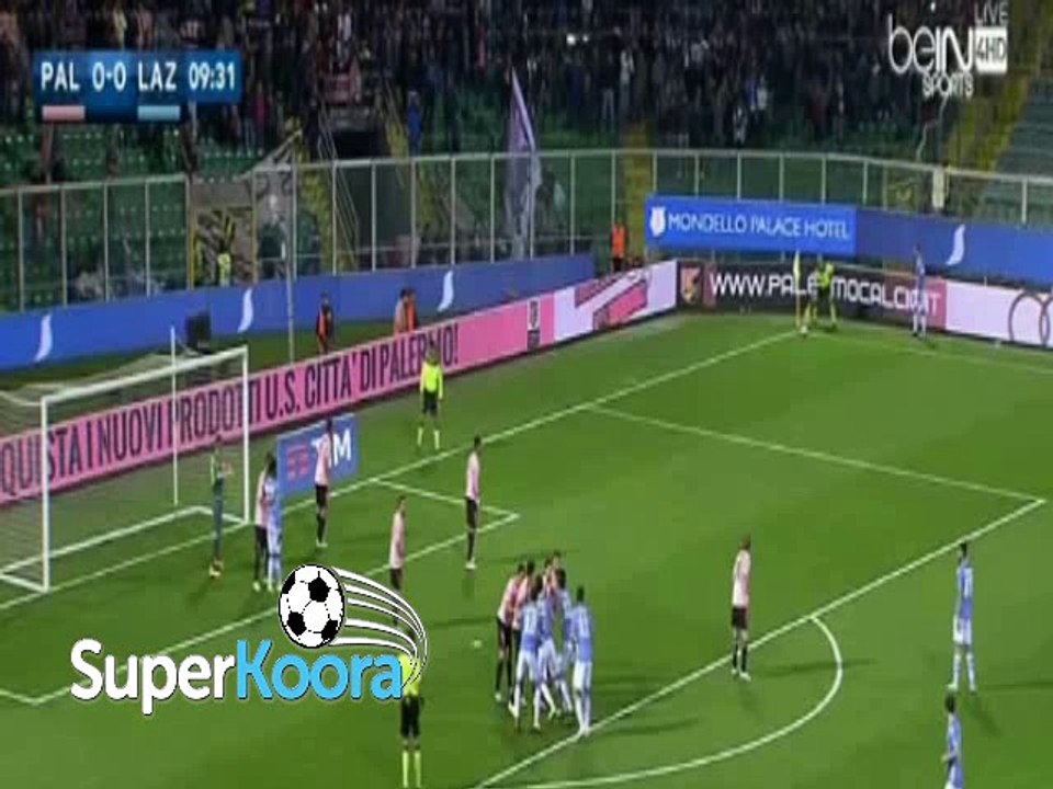اهداف مباراة ( باليرمو 0-3 لاتسيو ) الدوري الايطالي