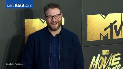 Seth Rogan is all smiles at the 2016 MTV Movie Awards