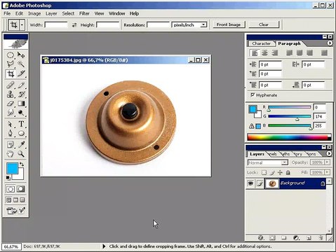 Photoshop CS Dersleri -Damga efekti oluşturmak