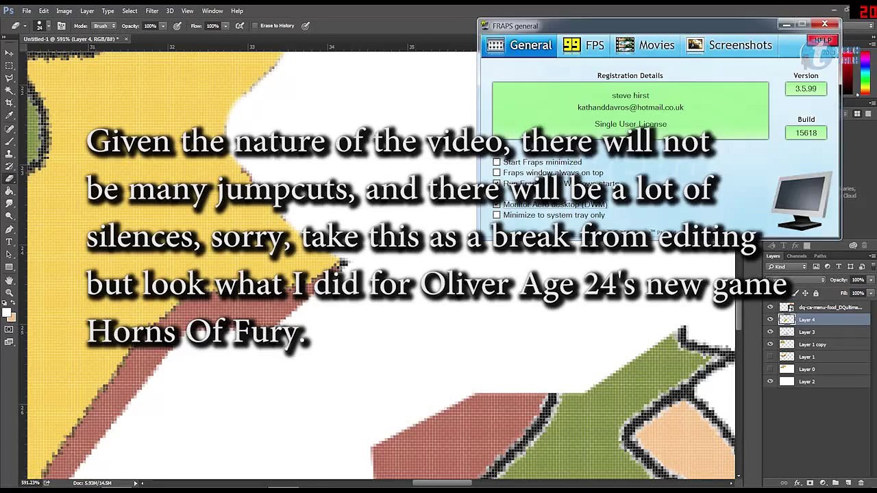 @HornsOfFuryGame Concept Art Creation for @Oliverage24 (Burger Monster)