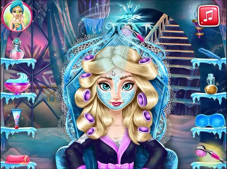 Ice Queen Real Makeover - Frozen Princess Elsa Makeup and Dress Up Game 2016!!