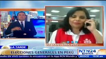 Hemos recibido información ‘a boca de urna’, pero no son resultados oficiales: vocera del Jurado Nacional de Elecciones de Perú
