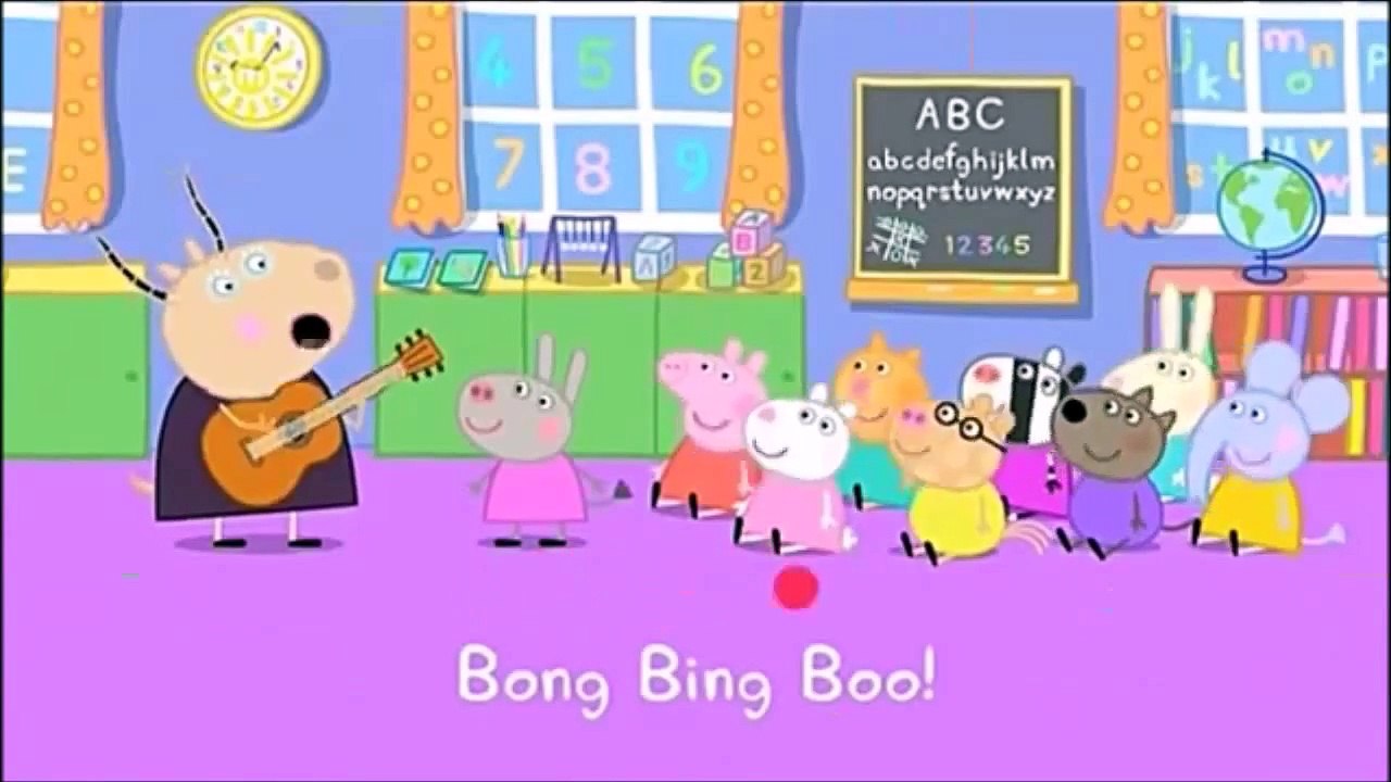 Peppa Pig!  Delphine Donkey and The Fire Engine Episodes, Peppa Pig in English