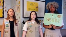 Girl Scouts Cadette MEdia Journey - #PostPositive Troop 116
