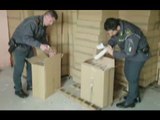 Camposano (NA) - 3,6 tonnellate di sigarette sequestrate, arrestato contrabbandiere (11.04.16)