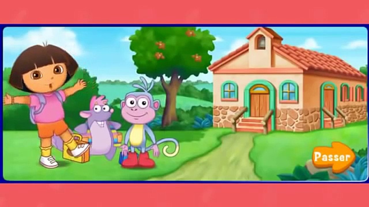 Dora LExploratrice En Français Dora et Babouche vont à lécole