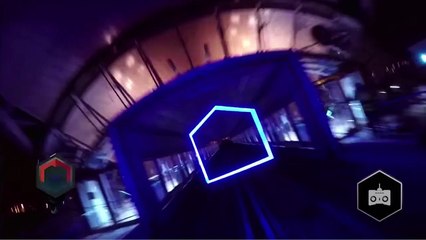 World Drone Prix : course-poursuite entre une McLaren et un drone