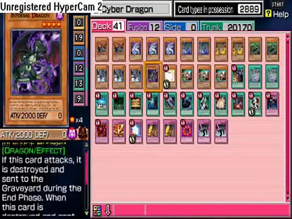 YuGiOh Gx! Tag Force 2! Deck Recipes! (Cyber End, God, And Blue Eyes