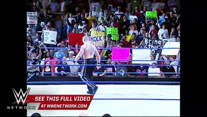 WWE Network׃ Brock Lesnar rides Steve Austin’s ATV like he stole it׃ SmackDown, March 4, 2004