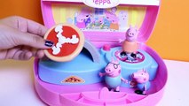 Peppa Pig Mini Pizzeria How To Make Play Doh Pizza Peppa Pig Chef Peppa Play Sets Part 2