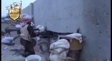 Syria   Well organized FSA attack on military base, Damascus 163
