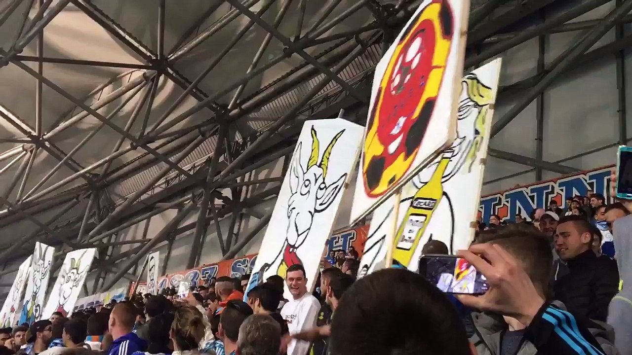 OM : défilé de chèvres sur la musique de Benny Hill dans les tribunes du Vélodrome