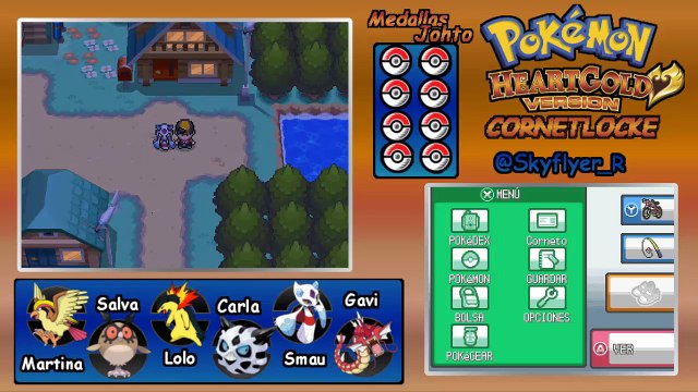 Pokémon Heartgold CORNETLOCKE #43 - NUESTROS PRIMEROS PASOS EN KANTO