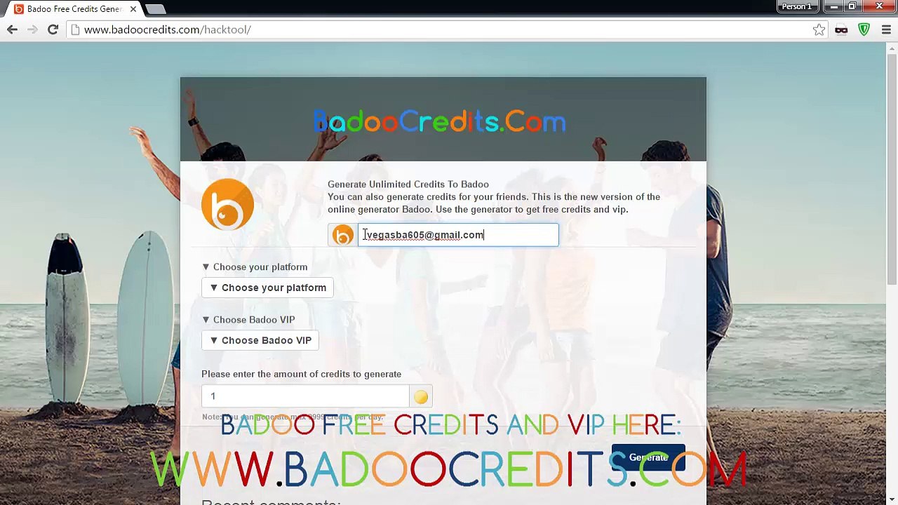 Badoo credits kostenlos