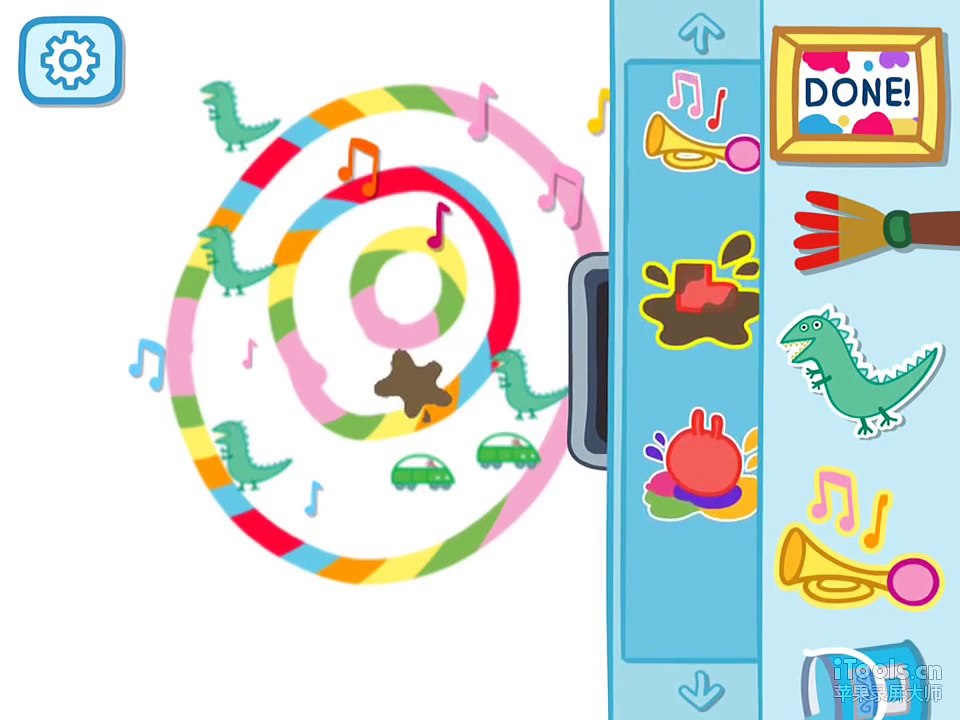 Peppa Pig Paintbox - iOS iPad App Game Play Review for Kids